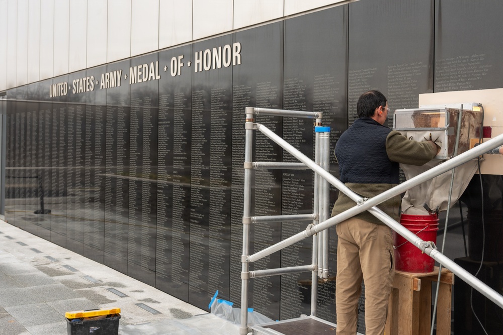 Medal of Honor Wall Engraving