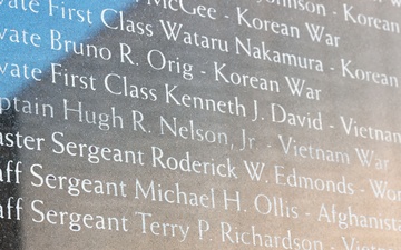 Medal of Honor Wall Engraving