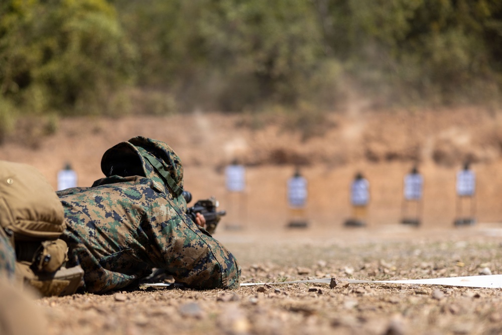 Task Force Ashland Marines Conduct Live Fire Range During Exercise Cobra Gold 26