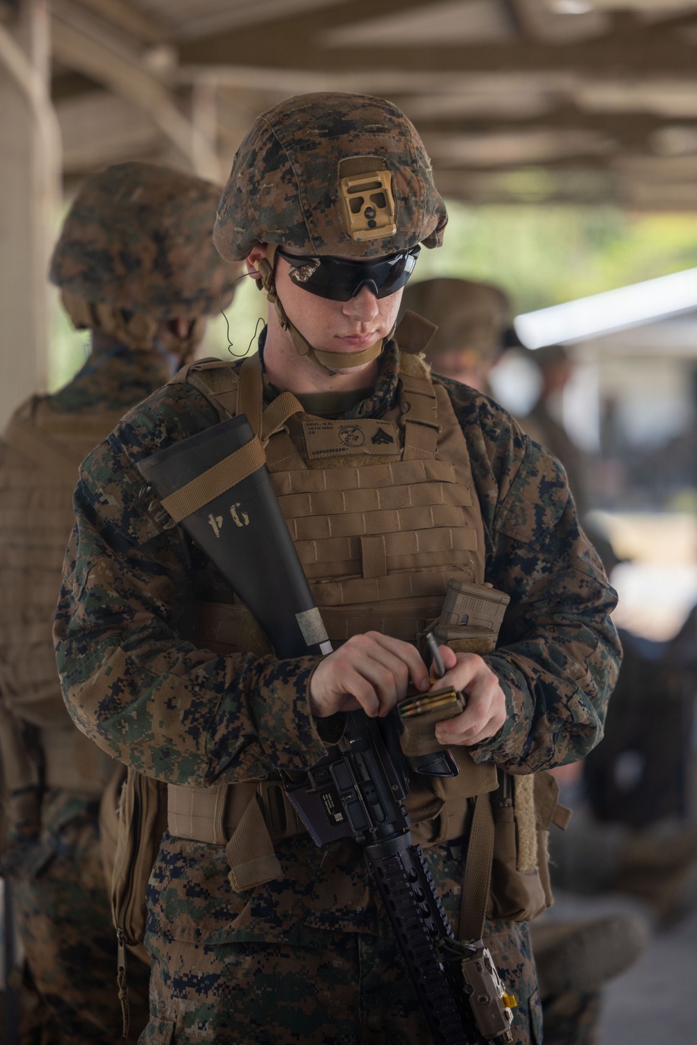 Task Force Ashland Marines Conduct Live Fire Range During Exercise Cobra Gold 26