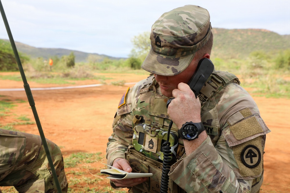 Task Force Minuteman medical teams practice forward deployed casualty evacuations during Justified Accord 2026
