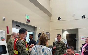 NMRTU Portsmouth Medics Drill for Shipyard, Submarine Emergencies