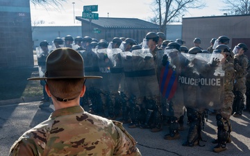 New MP Soldiers work different shifts, respond to myriad of calls during final training exercise