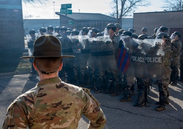 New MP Soldiers work different shifts, respond to myriad of calls during final training exercise