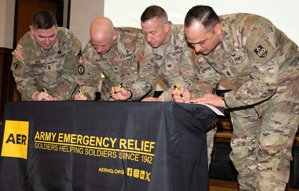 Fort Leonard Wood kicks off 2026 AER campaign, receives first donations