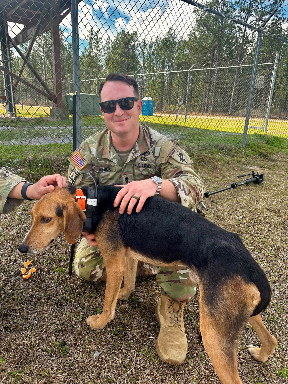 U.S Army Reserve Soldiers Save Dog at Sentry South 26-2