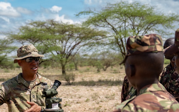 US, Kenya artillery units conduct bilateral live-fire training during Justified Accord 2026