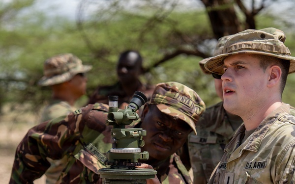 US, Kenya artillery units conduct bilateral live-fire training during Justified Accord 2026