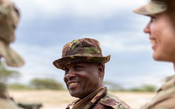 US, Kenya artillery units conduct bilateral live-fire training during Justified Accord 2026