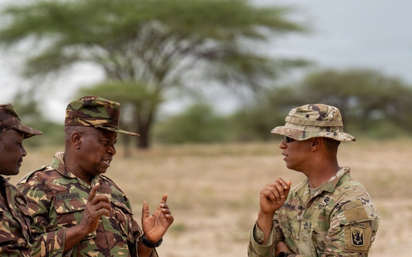US, Kenya artillery units conduct bilateral live-fire training during Justified Accord 2026