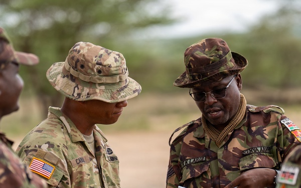 US, Kenya artillery units conduct bilateral live-fire training during Justified Accord 2026