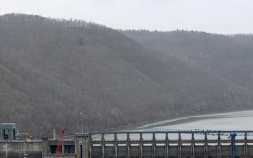 USACE completes first half of Bluestone Dam Stilling Basin achieving major milestone