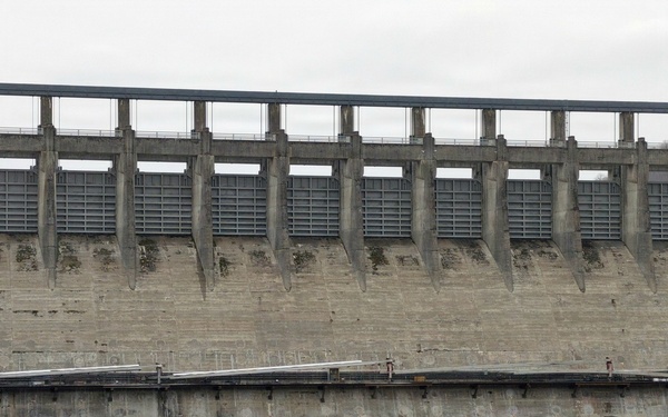 Bluestone Dam Right Side Stilling Basin