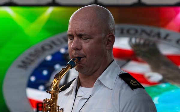 Missouri Army National Guard Band performs in Panama