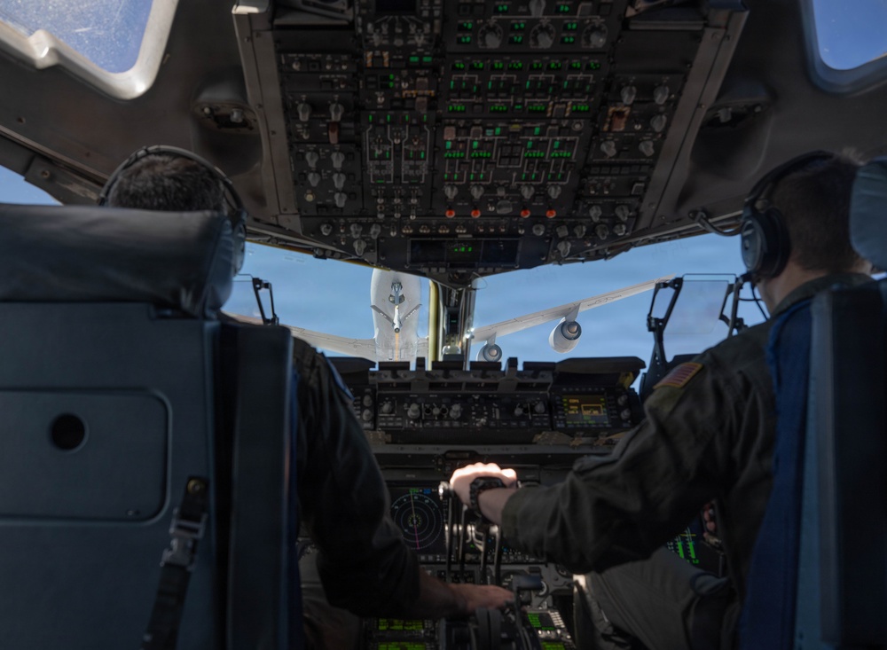 State, Local Pageant Winners Reinforce Military-Community Partnership, Take Flight on C-17 Globemaster III at Altus