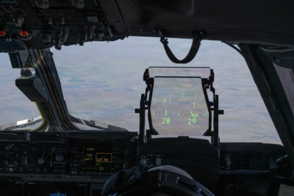 State, Local Pageant Winners Reinforce Military-Community Partnership, Take Flight on C-17 Globemaster III at Altus