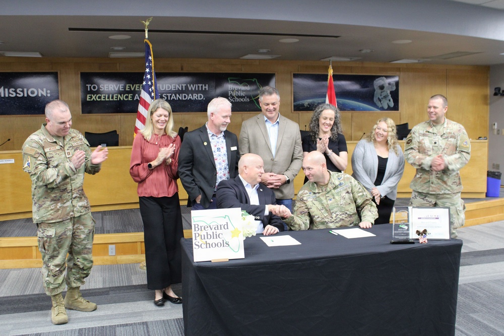SLD 45, Brevard Public Schools Strengthen Partnership to Support Military-Connected Students