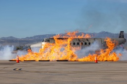 162nd Wing Firefighters support FAA-required emergency exercise at Tucson International Airport