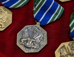 Altus AFB, Fort Sill Units Exchange Medals to Celebrate Over Two Decades of Joint Training