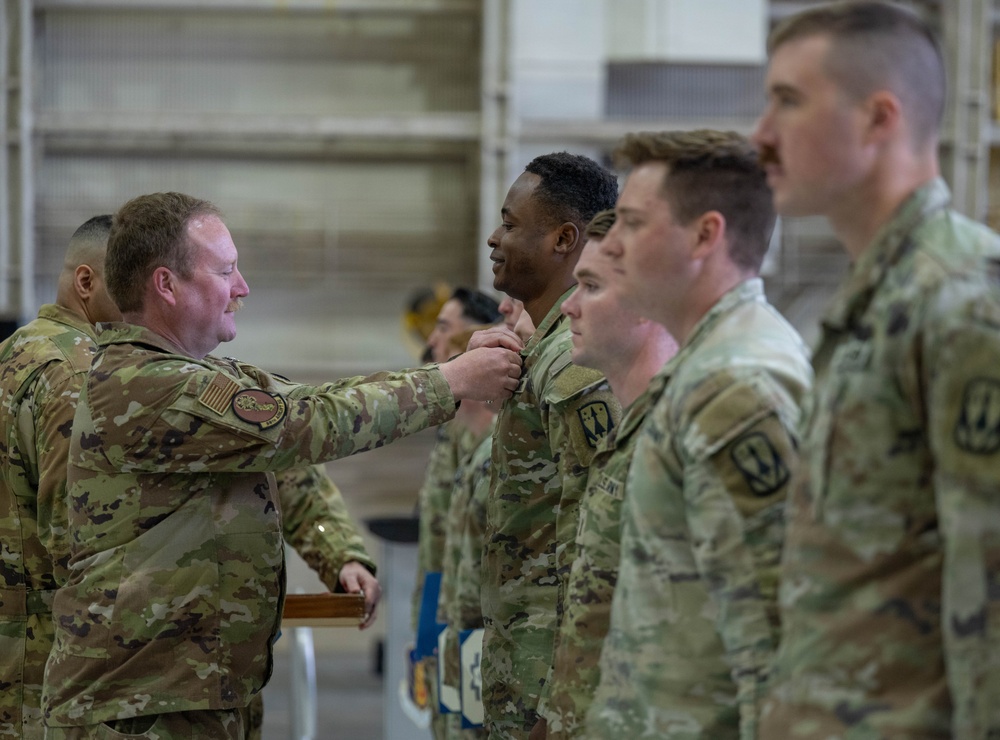 Altus AFB, Fort Sill Units Exchange Medals to Celebrate Over Two Decades of Joint Training