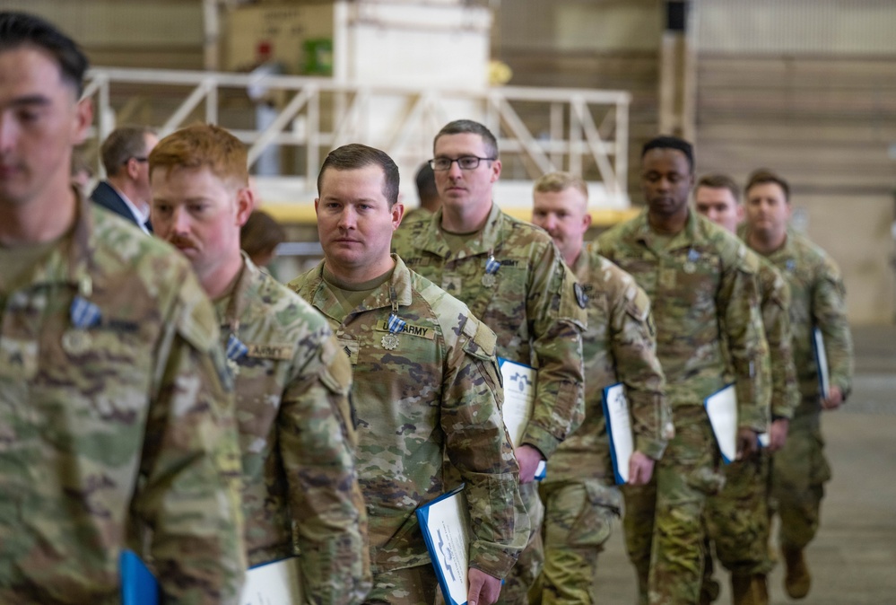 Altus AFB, Fort Sill Units Exchange Medals to Celebrate Over Two Decades of Joint Training