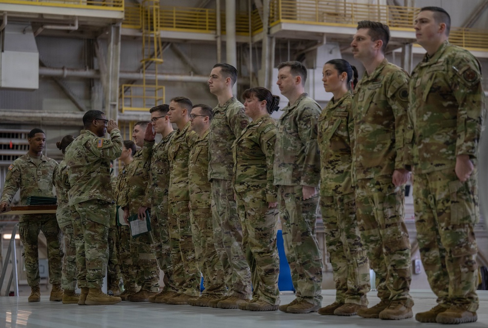 Altus AFB, Fort Sill Units Exchange Medals to Celebrate Over Two Decades of Joint Training