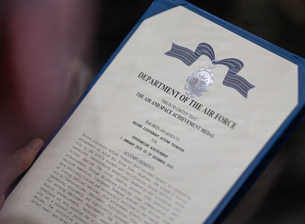 Altus AFB, Fort Sill Units Exchange Medals to Celebrate Over Two Decades of Joint Training