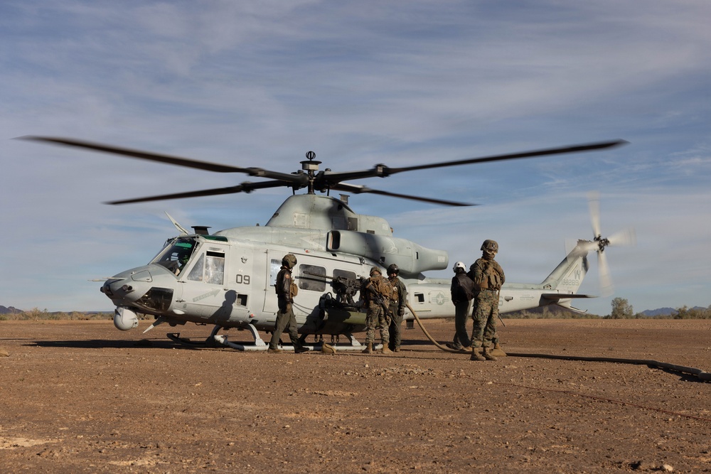 HMLA-775 Deploys for Training in Yuma