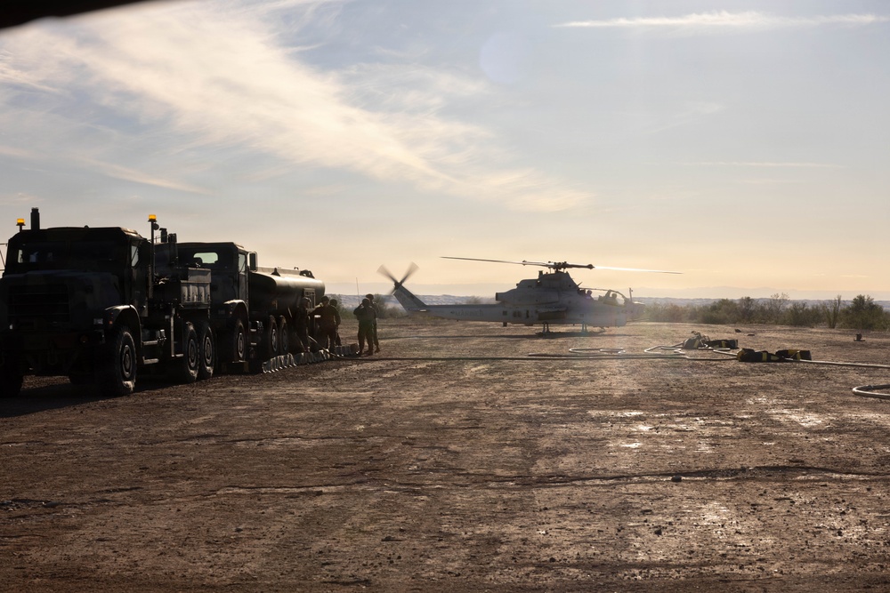 HMLA-775 Deploys for Training in Yuma