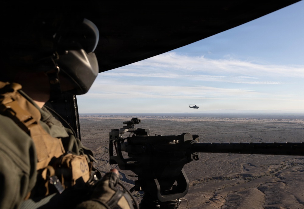 HMLA-775 Deploys for Training in Yuma
