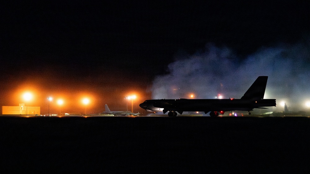 B-52H Stratofortress Bombers Support Operation Epic Fury