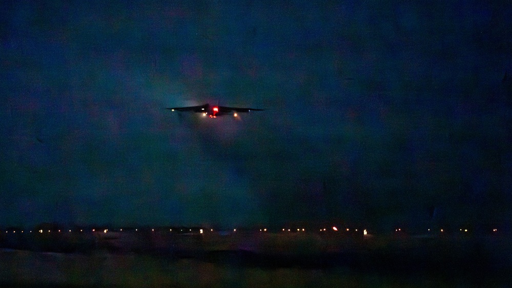 B-52H Stratofortress Bombers Support Operation Epic Fury