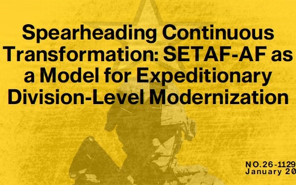 Cover for Spearheading Continuous Transformation