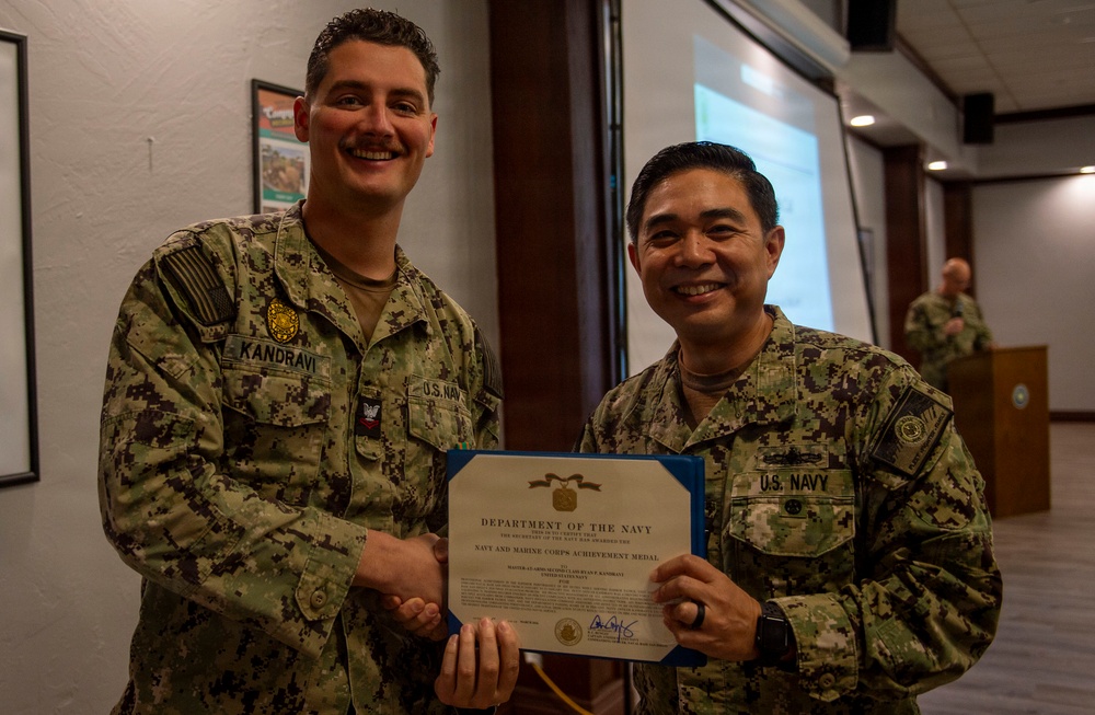 Naval Base San Diego Awards Ceremony