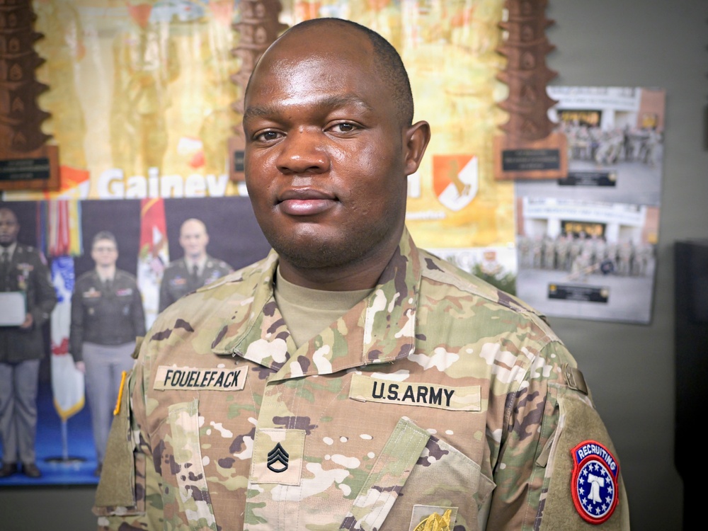 Staff Sgt. Gyles Fouelefack