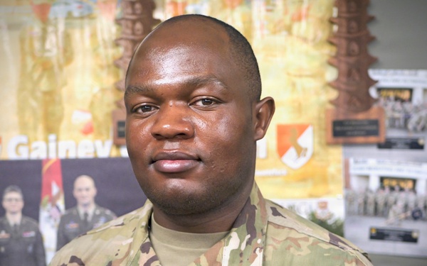 Staff Sgt. Gyles Fouelefack