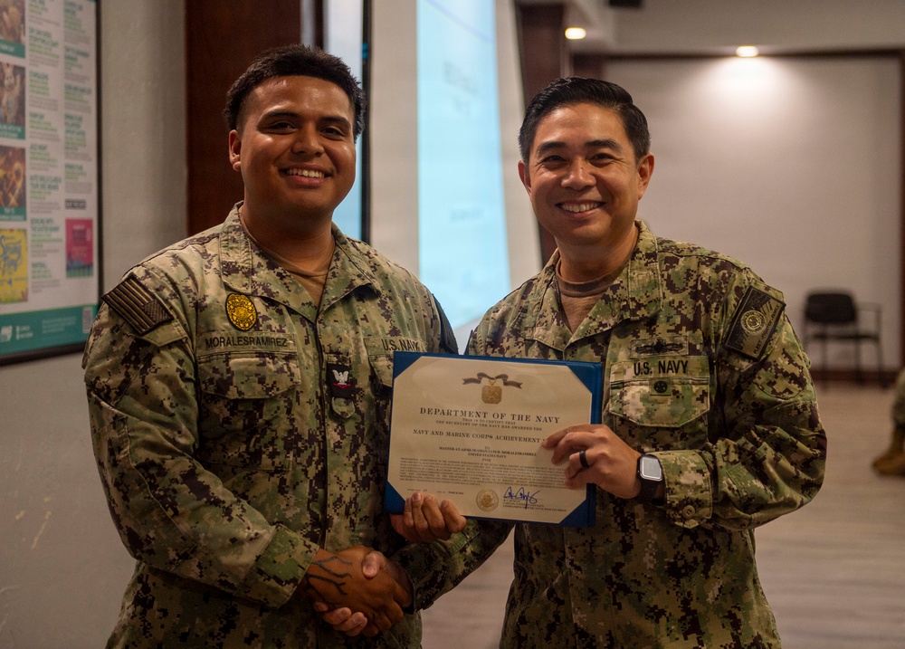 Naval Base San Diego Awards Ceremony