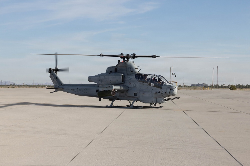 HMLA-775 Deploys for Training in Yuma