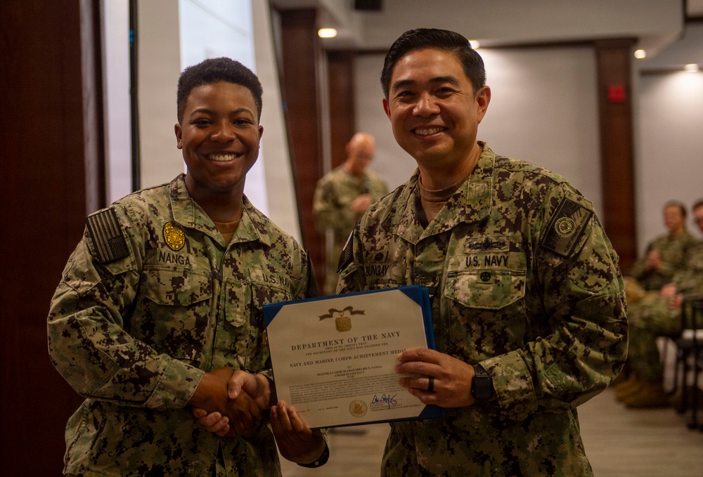 Naval Base San Diego Awards Ceremony