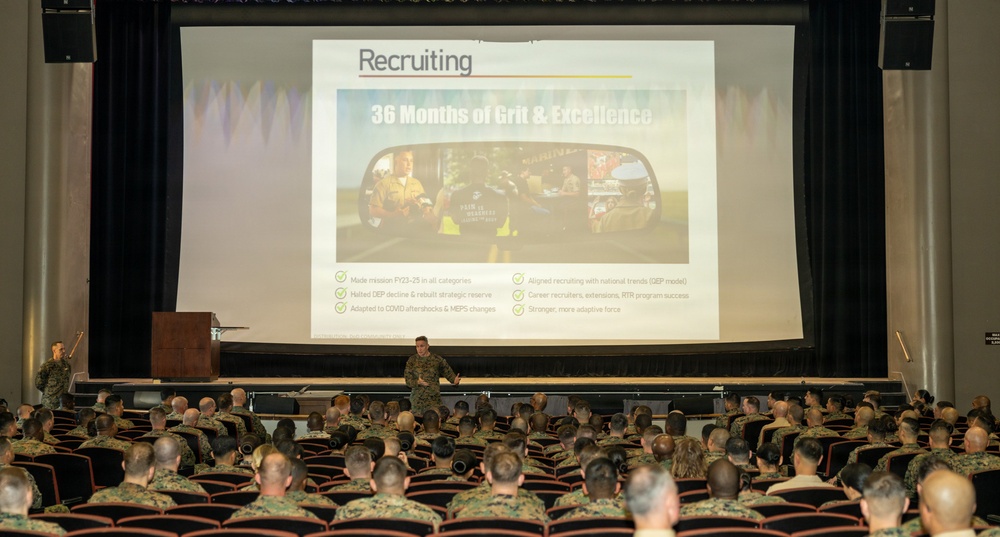 Deputy Commandant of Manpower and Reserve Affairs visit