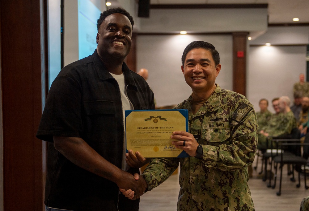 Naval Base San Diego Awards Ceremony