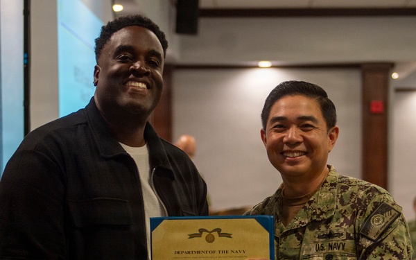 Naval Base San Diego Awards Ceremony