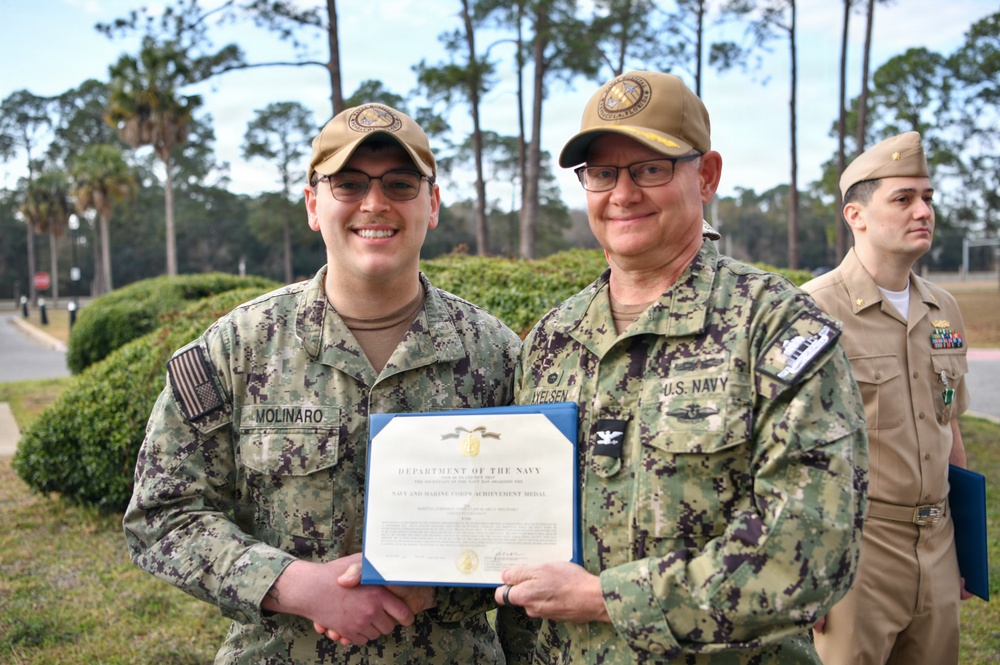 Navy Medicine Readiness and Training Command (NMRTC) Pensacola held an Awards Ceremony on February 13, 2026