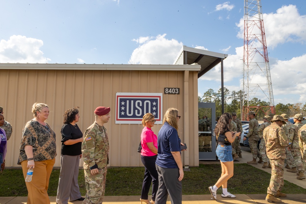 Fort Polk unveils new USO Center with ribbon-cutting