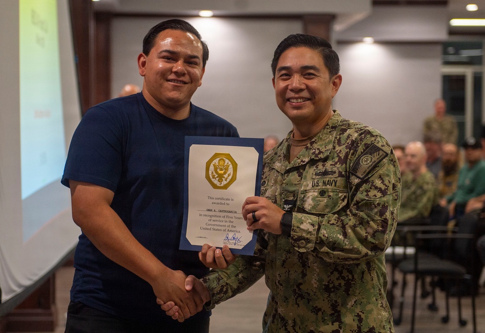 Naval Base San Diego Awards Ceremony