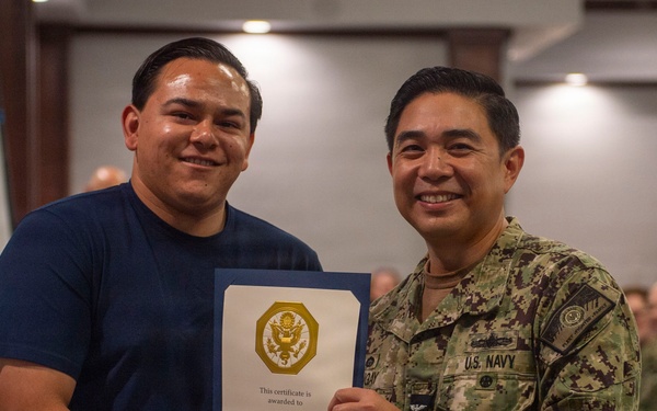Naval Base San Diego Awards Ceremony