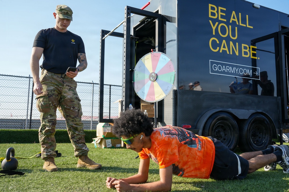 Army Recruiting Fitness Challenge