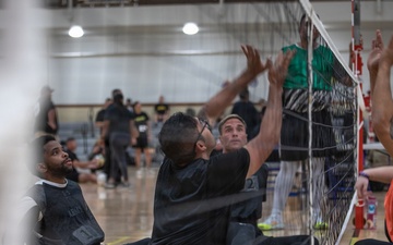 Army Trials 2026 - Wounded Soldiers and veterans face off in sitting volleyball tournament