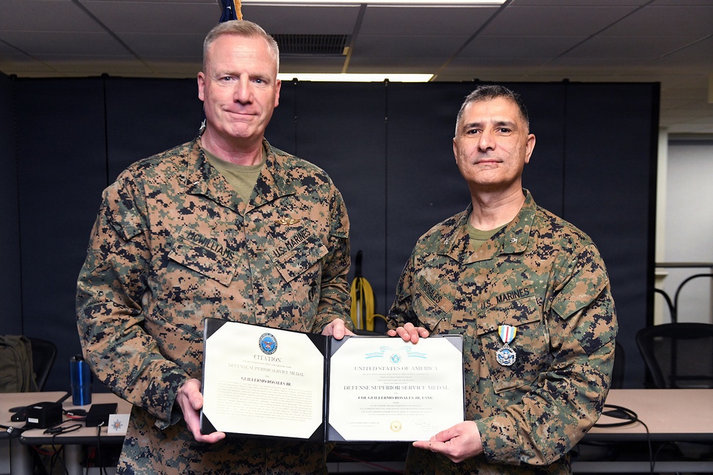 JECC Marine Detachment Welcomes New Commander