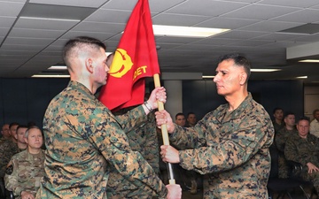 JECC Marine Detachment Welcomes New Commander
